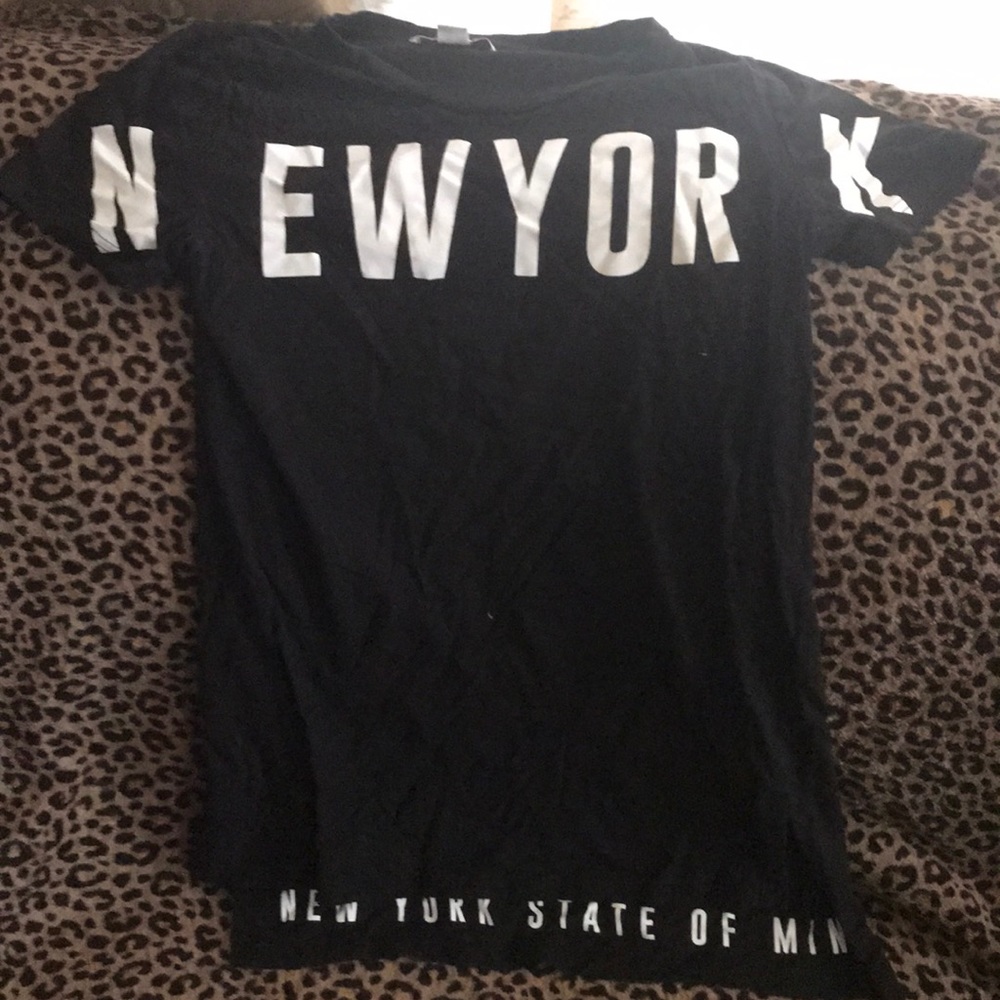 Black New York t shirt